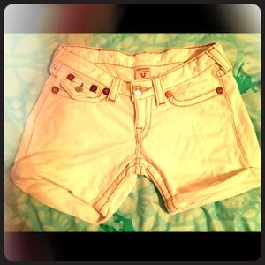 *reserved*True religion cotton shorts size 26
