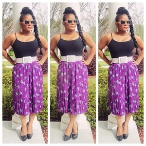 ❌SOLD❌Paisley Midi Skirt