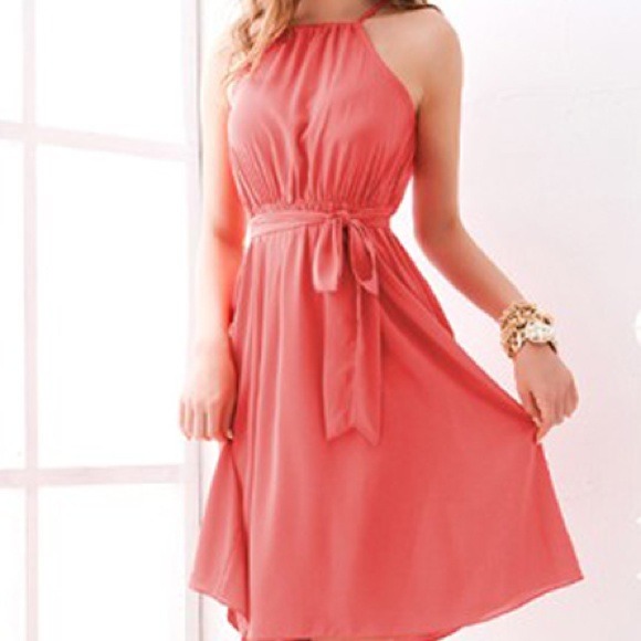 🌟Reduced🌟Chiffon red dress new w/out tag