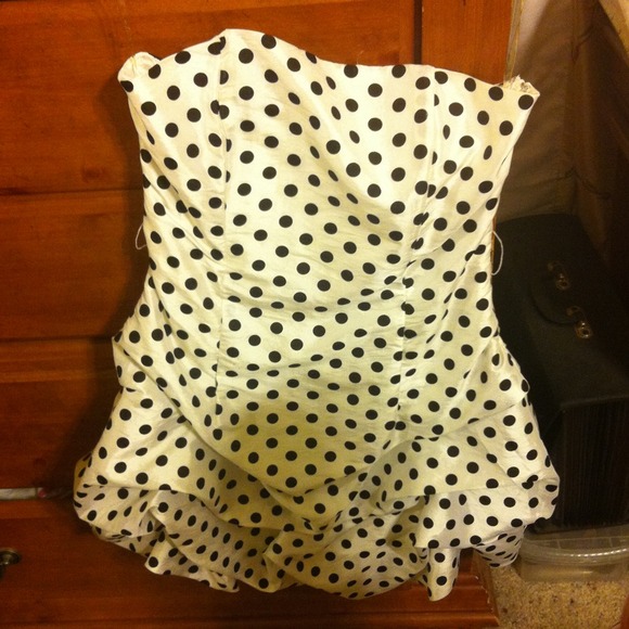 Size small polka dots dress