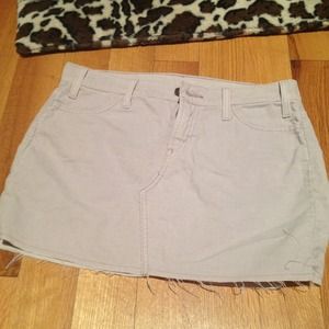 Levi's jeans skirt