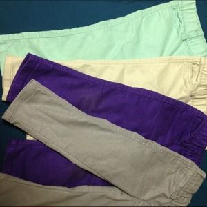 **RESERVED** 2T shimmery colorful pants