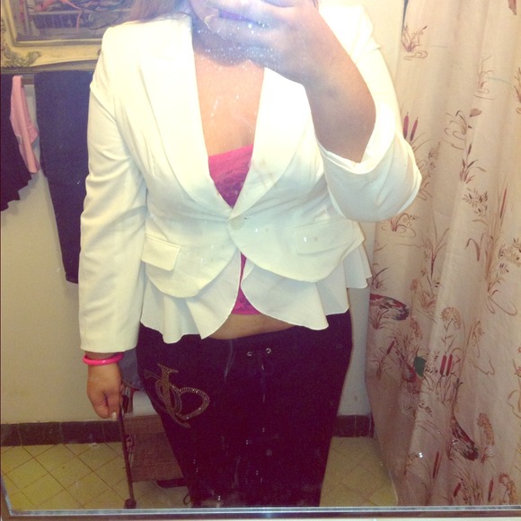 White Blazer