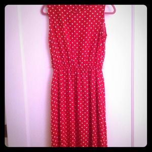 ** SOLD ** Polka Dot Skater Dress