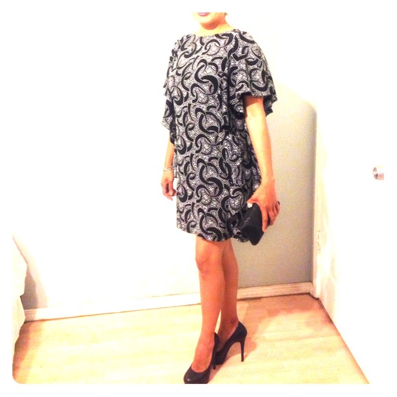 Michael Kors 100% silk cocktail dress
