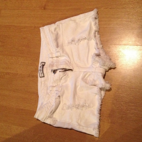 White shorts