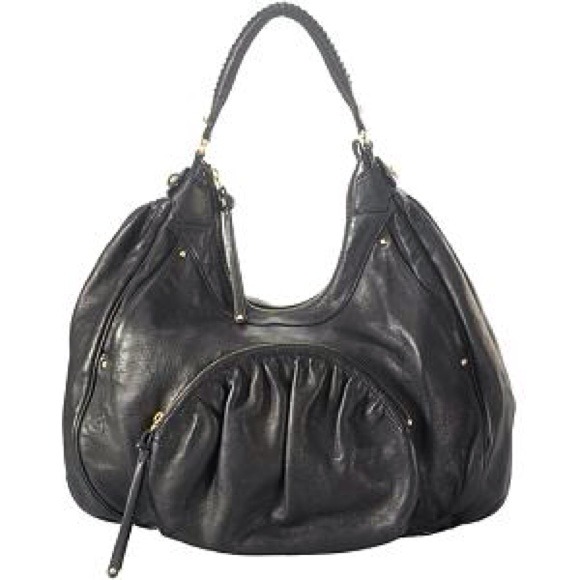 SOLD Black Leather Botkier Purse Handbag