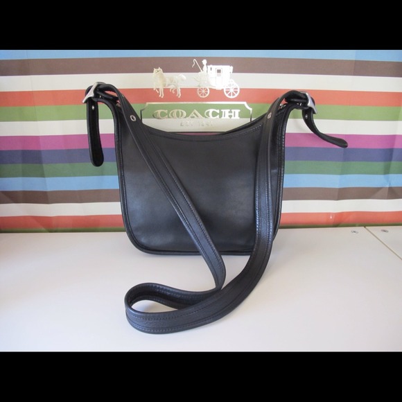 Authentic Coach Leather.