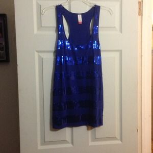 Sparkling tank top