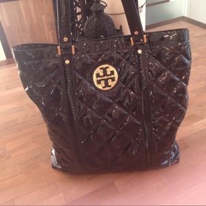 Tory Burch large paten purse