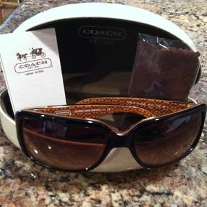 COACH authentic Sunglasses brand new w/case!