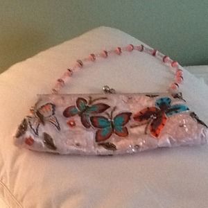 Pink butterfly purrs