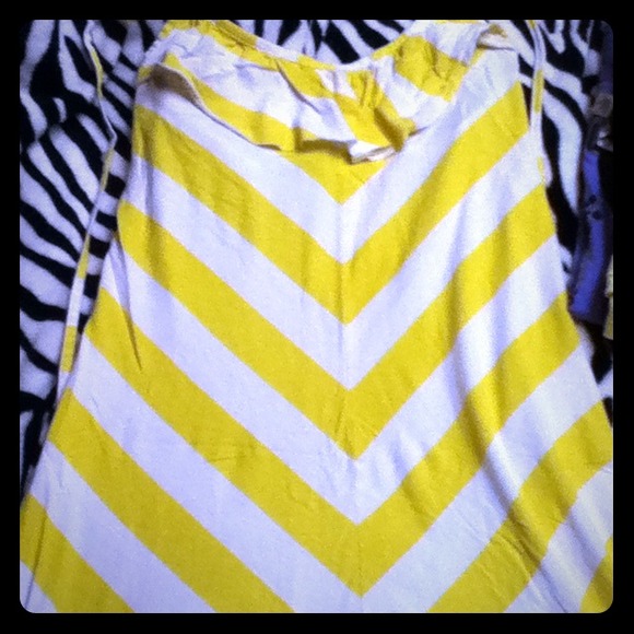 Cute yellow stripped Dress