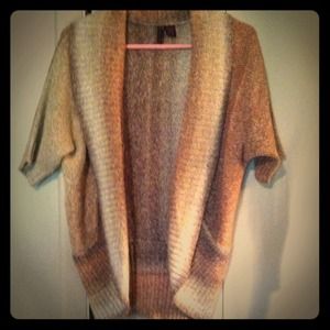 Brown/Tan Multi-Colored Sweater
