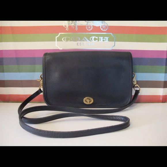 Authentic pre owned Coach Crossbody leather.