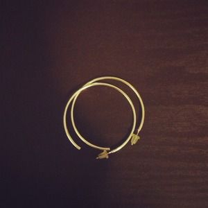 Sterling silver hoops