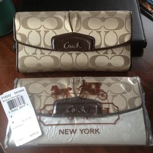 Sold!!!! Authentic coach wallet! Was $175