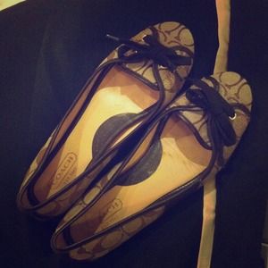 Authentic Coach Josie flats size 7.5