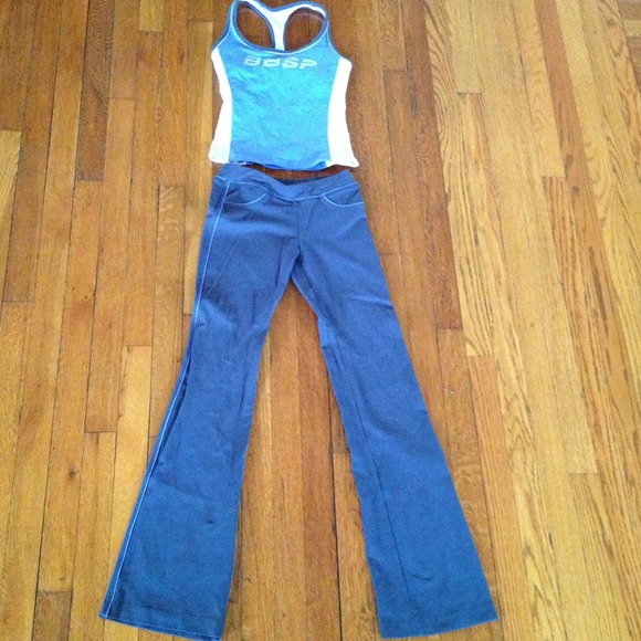Bebe sport work out outfit