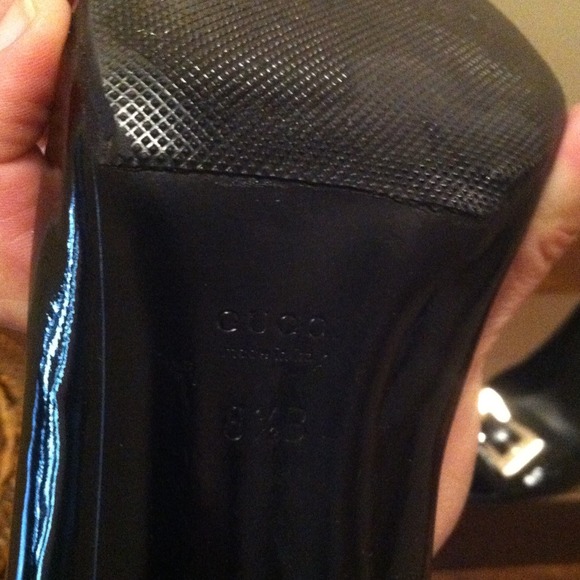 Gucci open toe pumps - Picture 3 of 4