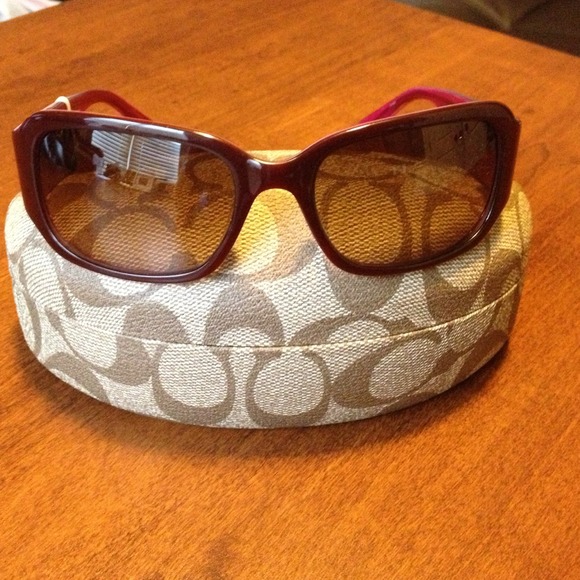 New coach marchon sunglasses