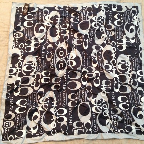 Coach Accessories - Authentic Coach scarf