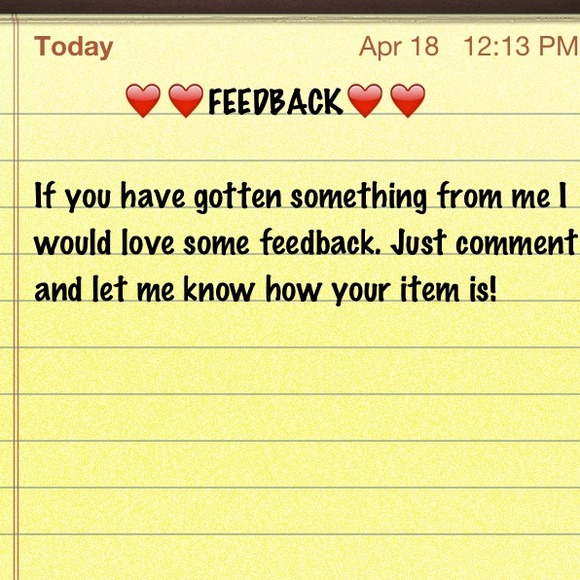 Feedback - Picture 2 of 2