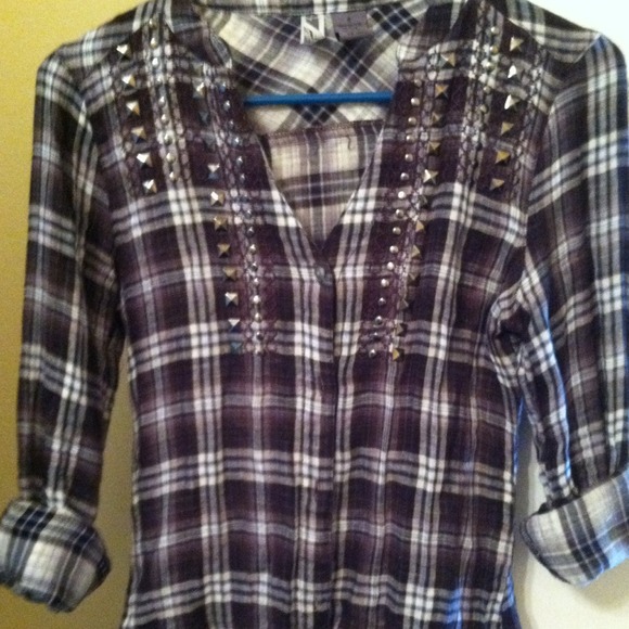Bundled! Plaid Bke top