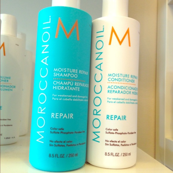Moroccan Oil moisture repair shampoo & conditioner