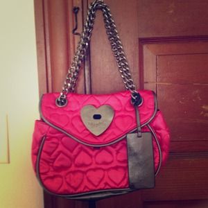 ✂ PRICE CUT ✂Small Pink Betsey Johnson Purse!