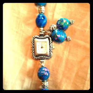 Beaded watch (needs battery)