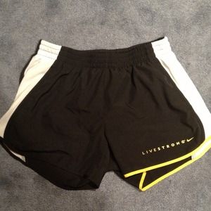 Nike livestrong shorts!