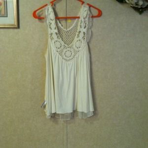 Bundle for @reweeks cream top & purple fur jacket