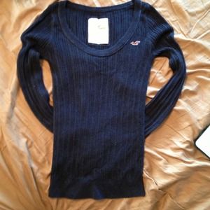 Hollister sweater navy