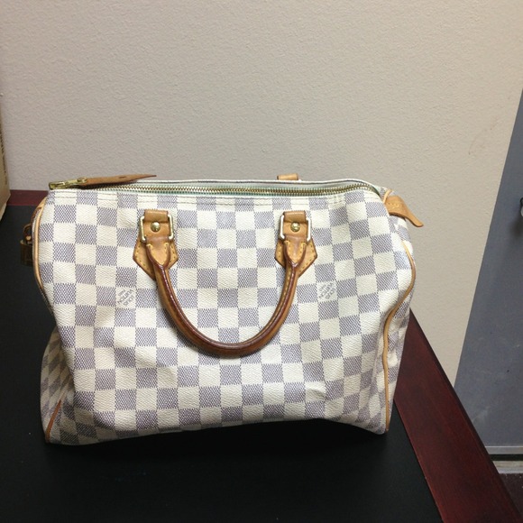 Louis Vuitton Handbags - Louis Vuitton Damier Azur Speedy 30