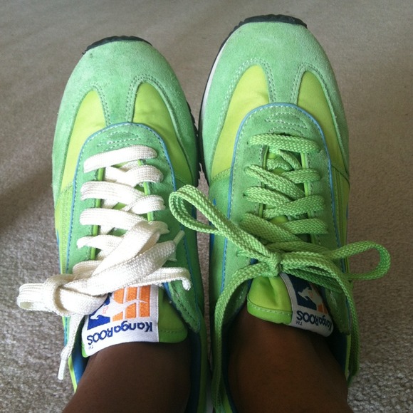 Lime green Kangaroos