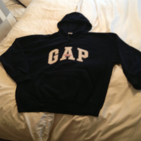 GAP Navy Fleece Sweatshirt