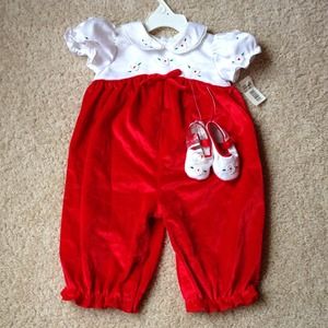 Red baby girl cloths 🌹❤