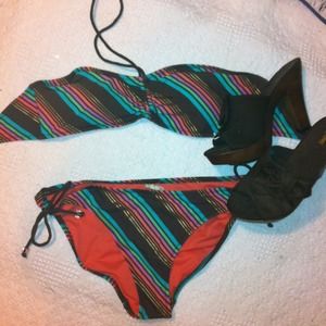 Striped bikini 👙