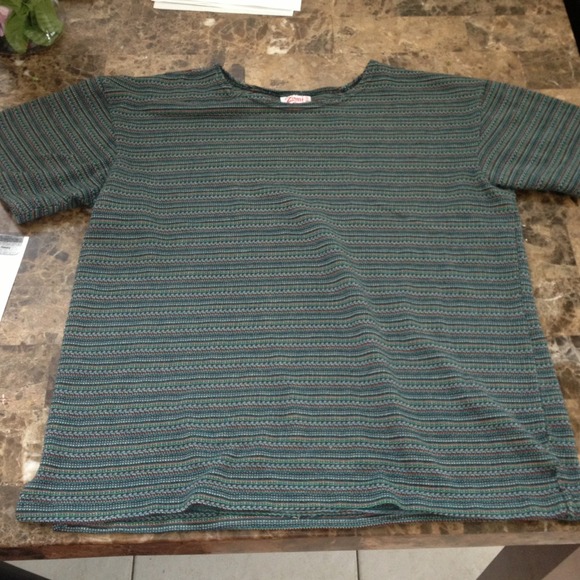 ✋Sold✋ Multi colored woven tee