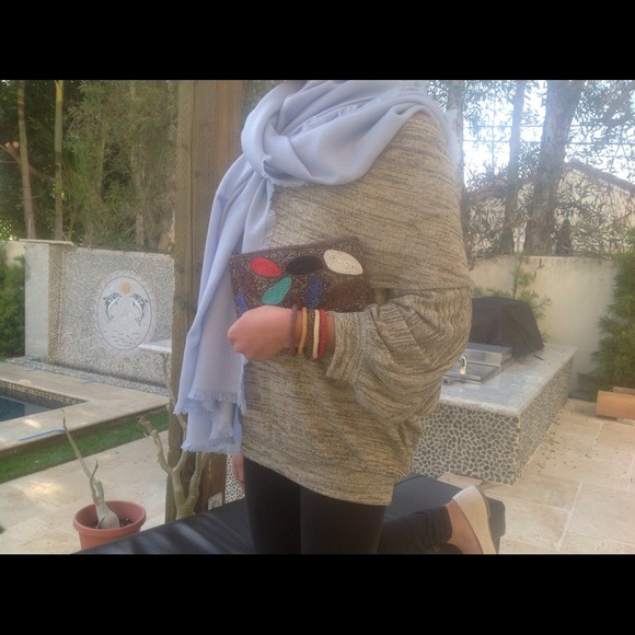 Fair Trade Women's Beaded Clutch Purse