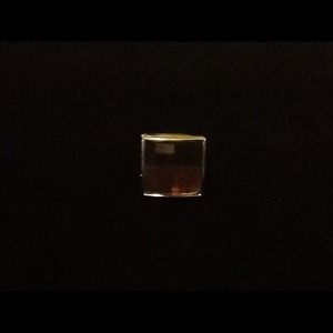 Square block perfume ring