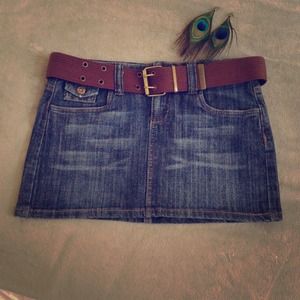 Denim skirt