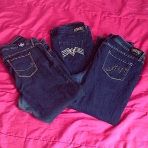 ***REDUCED***Dark wash Skinny jean bundle *plus*