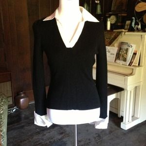 I.N.C. Sweater with collar
