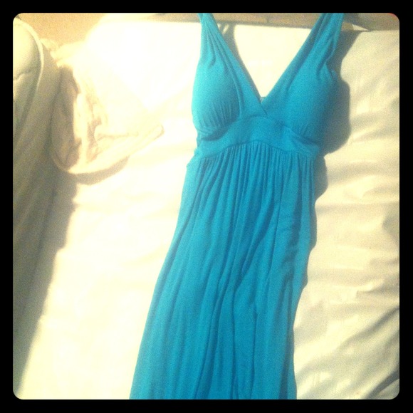Aqua dress