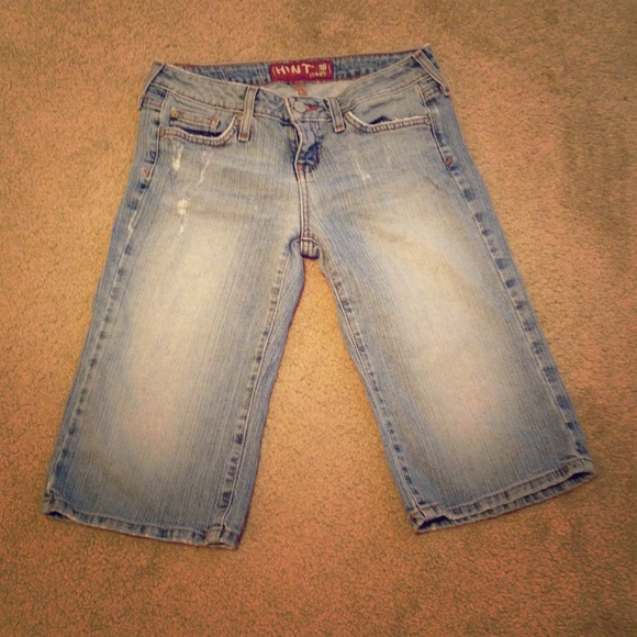 Denim burmuda shorts