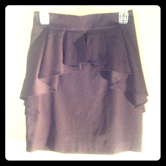 Peplum skirt from bebe