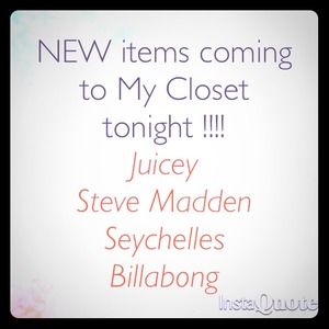 NEW ITEMS!!