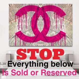 Everything below this post is Sold, Reserved or NA